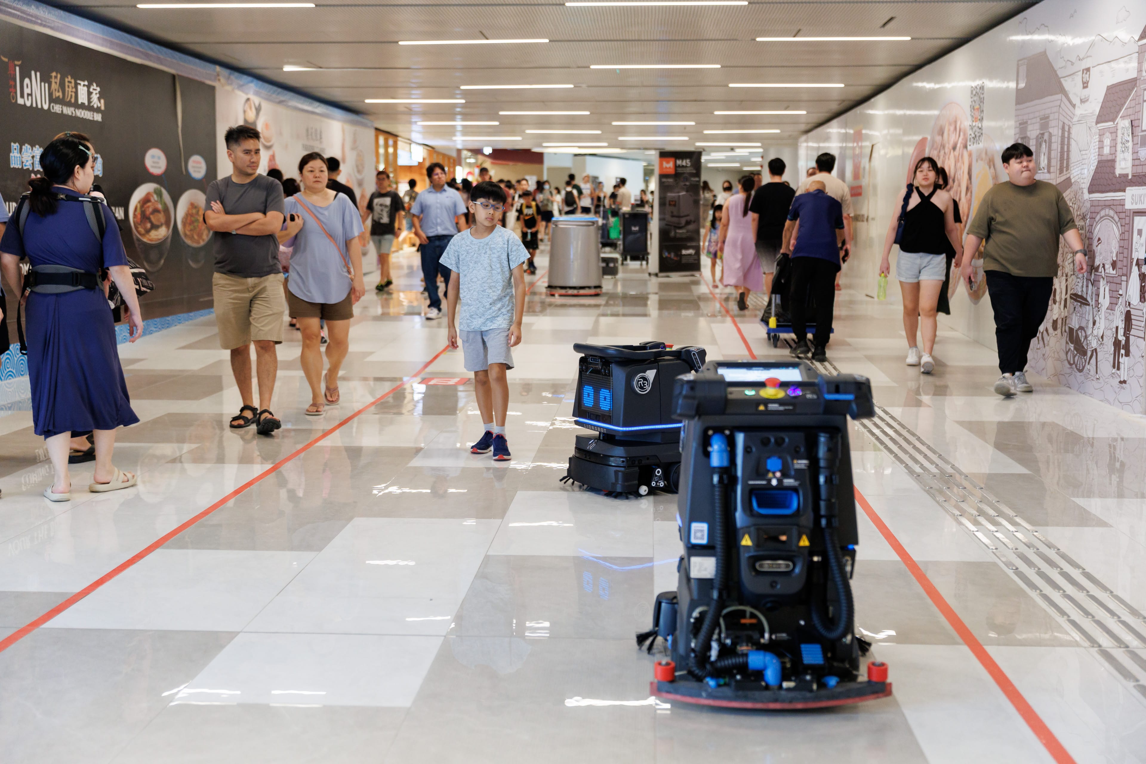 Photo of robot operations at PDD